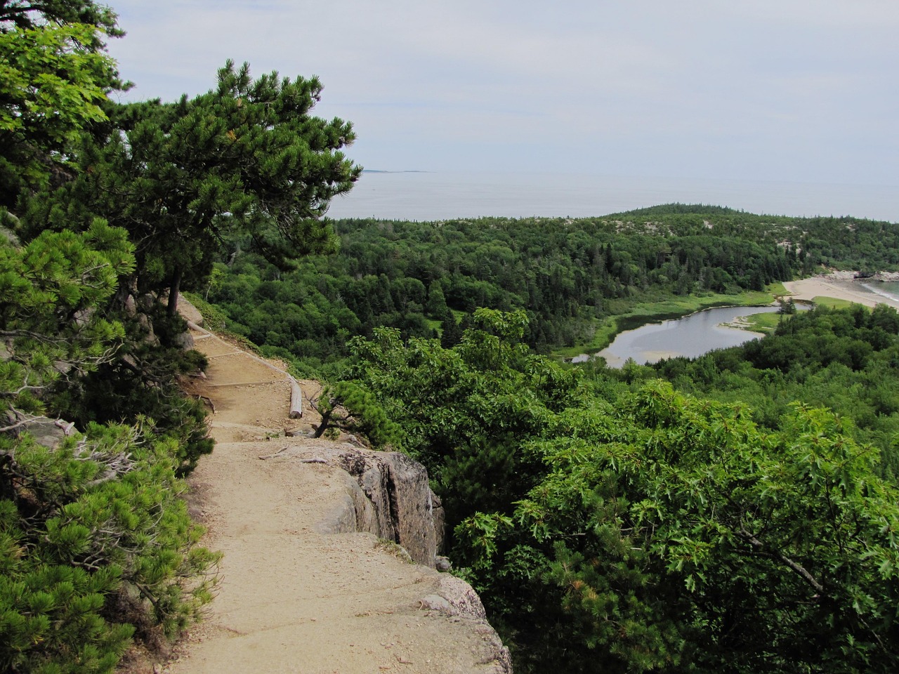 Beehive Trail at Acadia National Park