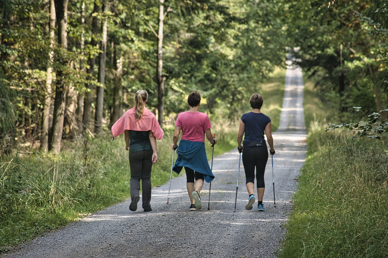 Women Hiking